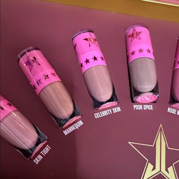 8 Jeffree Star Nude Lip Glosses - Picture 3 of 4